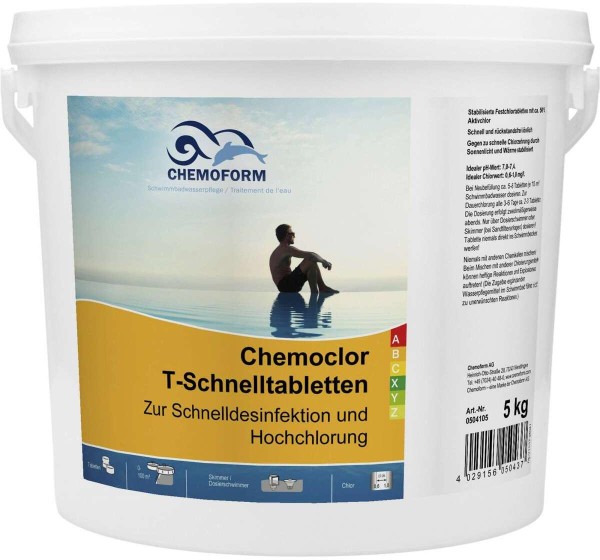 Chemochlor T-Schnelltabletten 20g - 5 kg